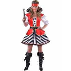 Kapitein Haak kostuum elite vrouw