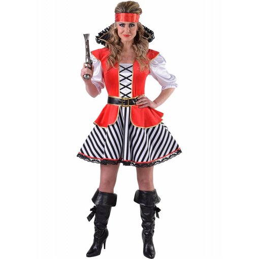 Kapitein Haak kostuum elite vrouw