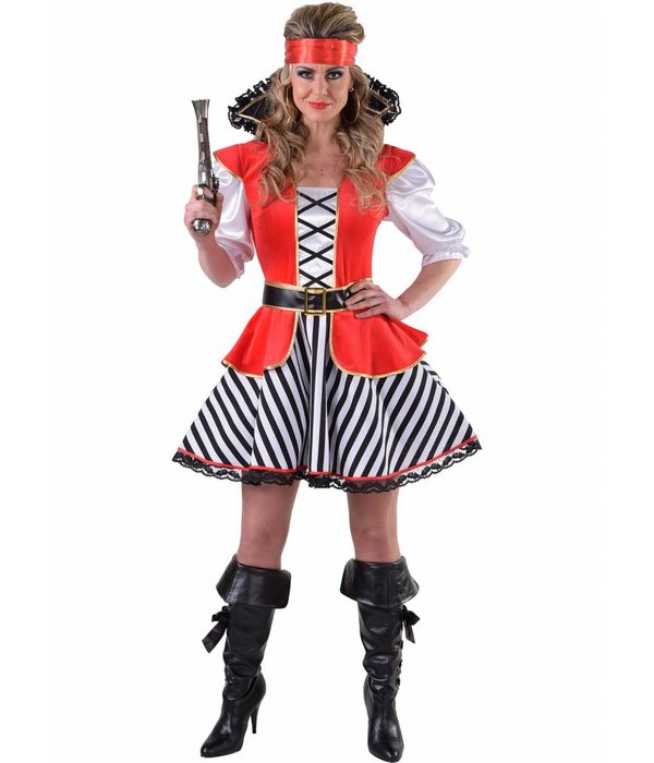 Kapitein Haak kostuum elite vrouw