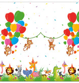 Jungle Dieren Balloons Tafelkleed 120x180cm