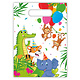 Jungle Dieren Balloons Feestzakjes (6st)