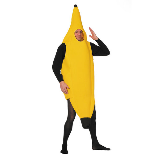 Bananen kostuum man