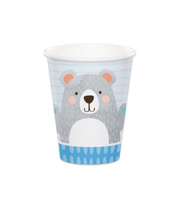 Bekertjes Birthday Bear (8st)