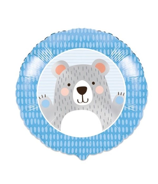 Folieballon Birthday Bear (46cm)