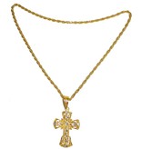 Gouden Ketting Pater Bling