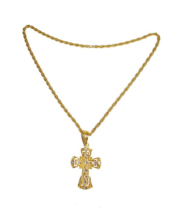 Gouden Ketting Pater Bling