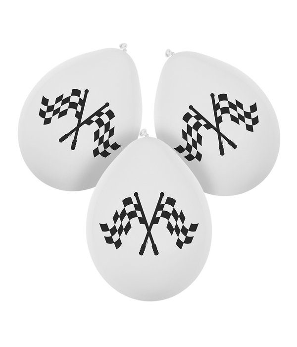 Ballonnen Race Vlaggen (6st)