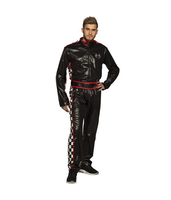 Race Kostuum Heren Zwart