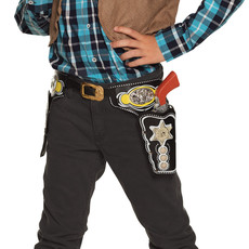 Cowboy Riem Met Dubbele Holsters Kind