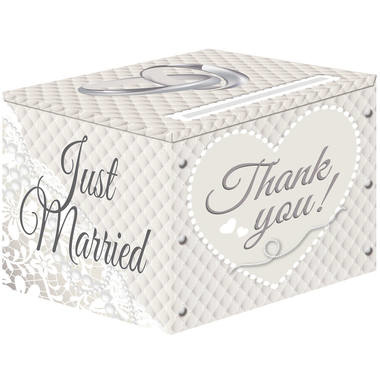 Enveloppendoos Bruiloft Just Married afbeelding