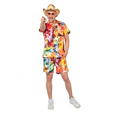 Festival Outfit Summer Multi Flower Heren