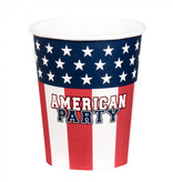 Papieren Bekertjes American Party (10st)