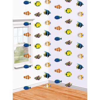 Hangdecoratie Tropical Fish (6st) afbeelding