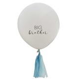 Big Brother Ballon Met Blauwe Tassels