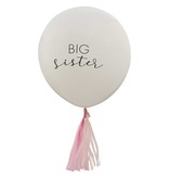 Big Sister Ballon Met Roze Tassels