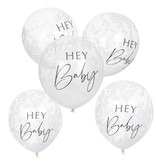 Confetti Ballonnen ''Hey Baby''