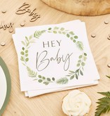 Servetten Hey Baby Botanical (16st)