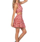 Festival Set 2-delig Red Flowers Dames