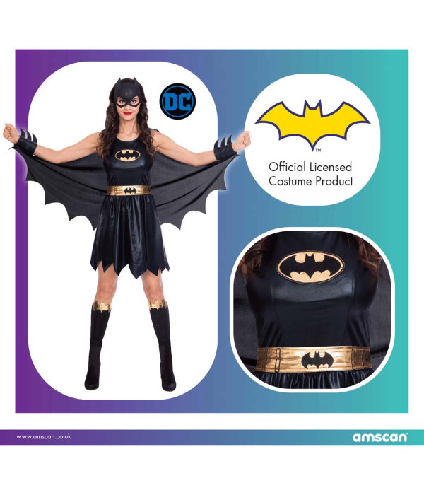 Kostuum Batgirl Dames Classic Official