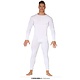 Jersey Bodysuit Wit Volwassenen