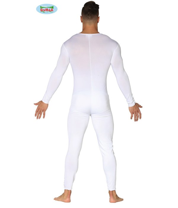Jersey Bodysuit Wit Volwassenen