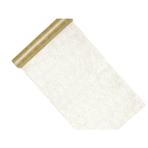 Decoratief Gaas Goud (0,36x9m)