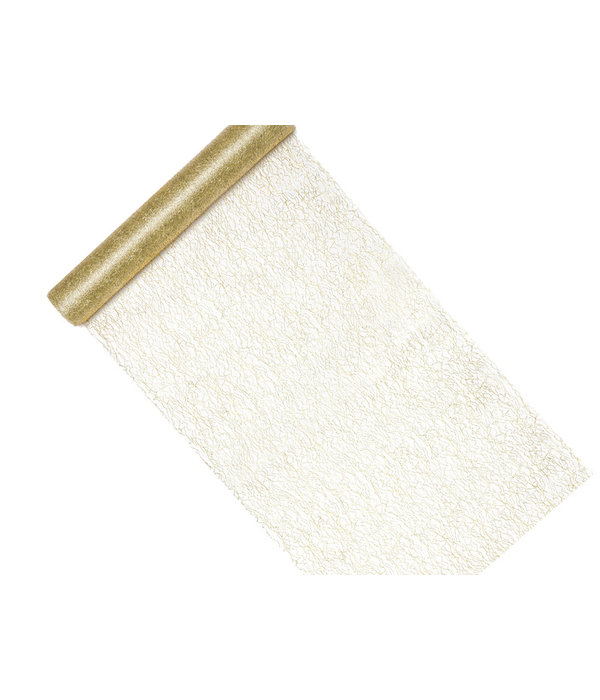 Decoratief Gaas Goud (0,36x9m)
