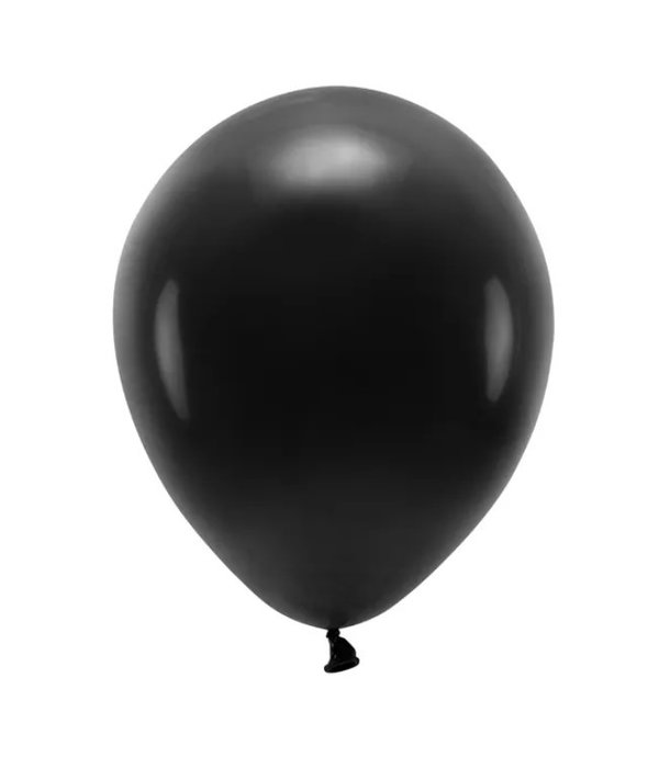 Ballonnen Pastel Zwart Premium Organic 30cm (100st)