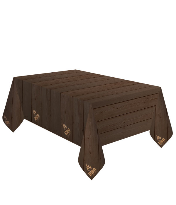 Tafelkleed BBQ Grill Bruin (120x180cm)