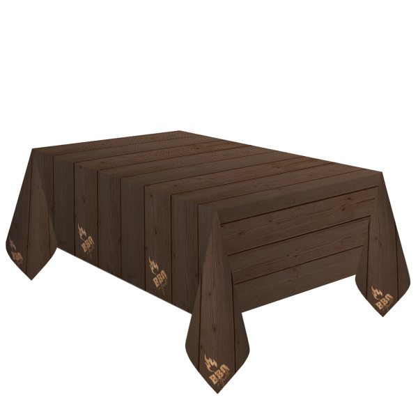Tafelkleed BBQ Grill Bruin (120x180cm)