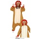 Jumpsuit Leeuw Volwassenen