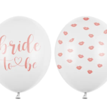 Bride To Be Ballonnen Kisses (50st)