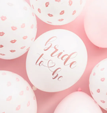 Bride To Be Ballonnen Kisses (50st)