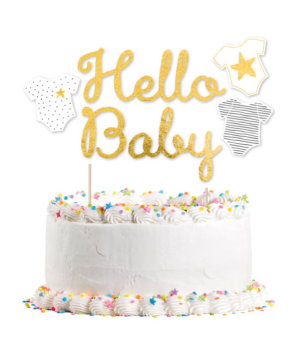 Taarttopper Hello Baby