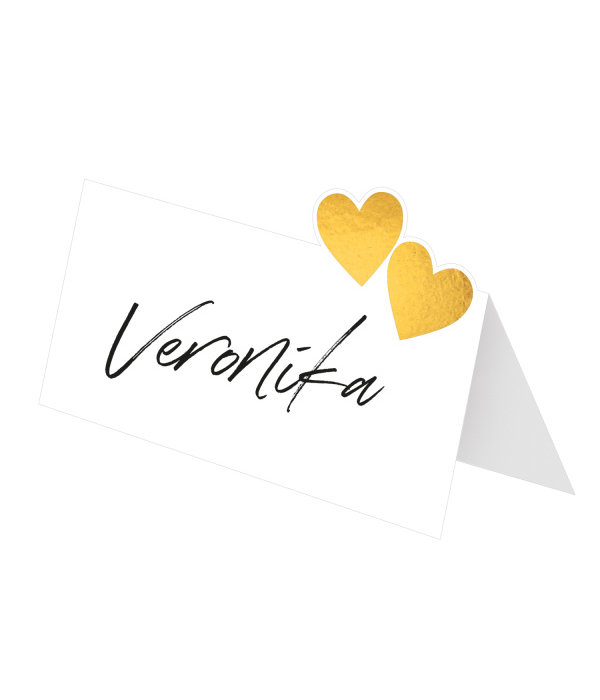 Naamkaartjes Bruiloft Papier (8st)