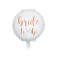 Bride To Be Folieballon Wit Rosegoud (45cm)