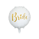Bride Folieballon Wit Goud (45cm)