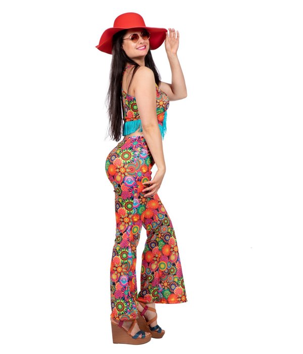 Sparkling Disco Outfit Dames Multikleur