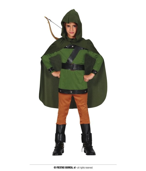 Boogschutter Kostuum Met Cape Kind