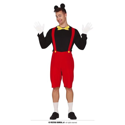 Mickey Mouse Kostuum Heren Kort