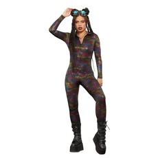 Catsuit Met Geometrische Print