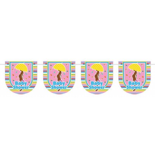 Vlaggenlijn babyshower 6m