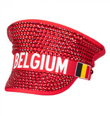 Pet Belgium Rood Strass