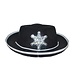 Sheriff hoed kind zwart (50cm)