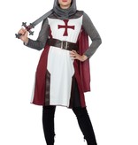 Templer Knight Kostuum Dames