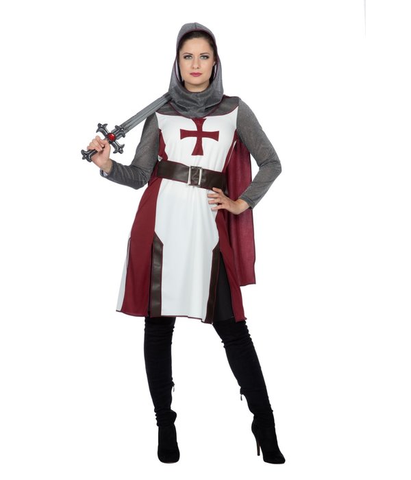 Templer Knight Kostuum Dames