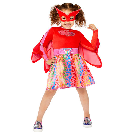Kinderkostuum Owlette Rainbow Dress