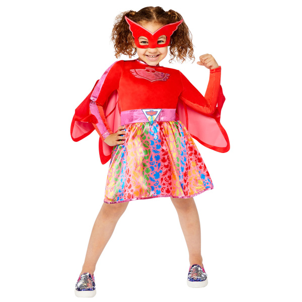 Kinderkostuum Owlette Rainbow Dress afbeelding