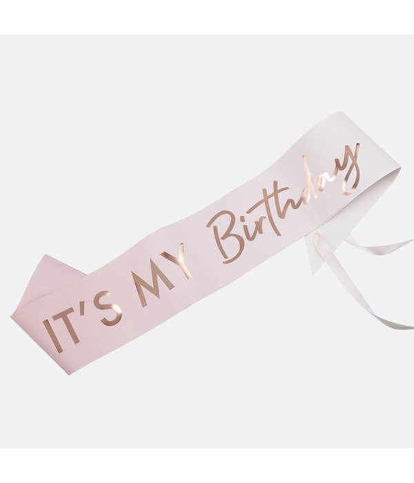 It's My Birthday Sjerp Rose Goud