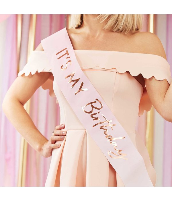 It's My Birthday Sjerp Rose Goud